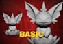 sculpt 3d character modeling, toy, fantasy character, statue for 3d printing